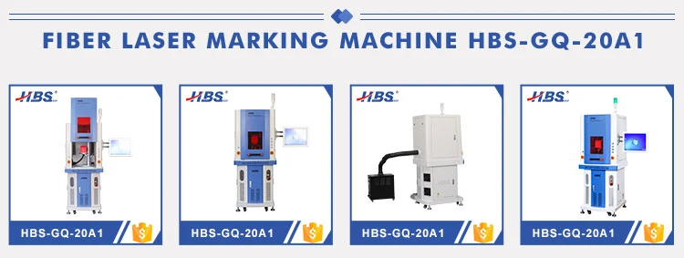 Hbs Laser Germany Standard Fiber Laser Marking Machine/Full Enclosed Class 1 Fiber Laser Marker for Stainless Steel