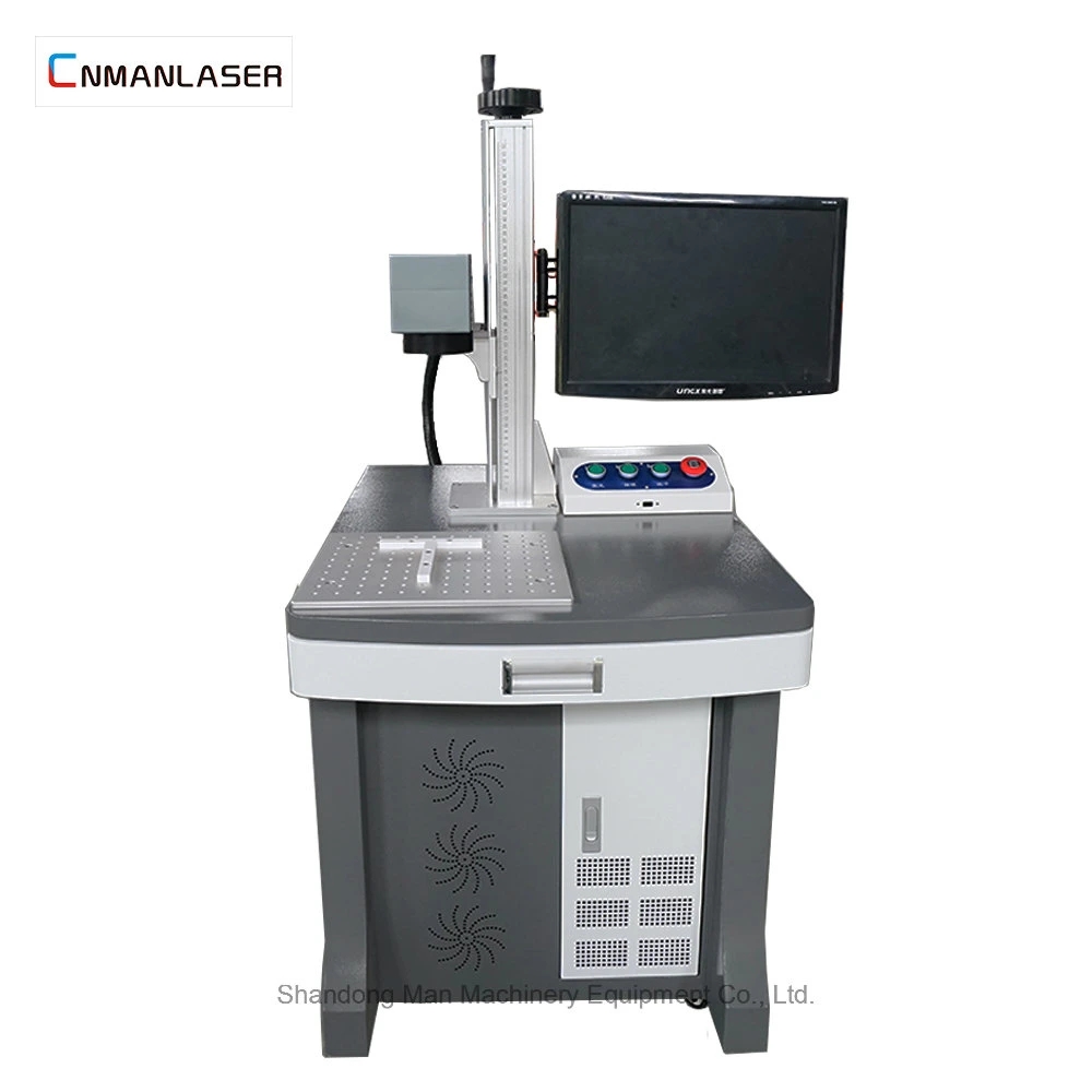 Automatic Red Point Laser Marking Machine for Metal Aluminum Plastic