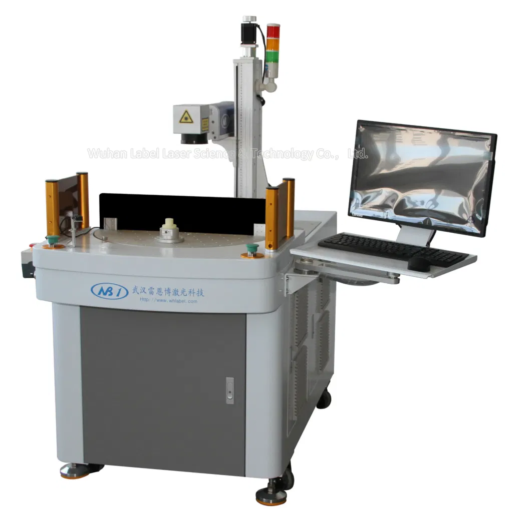 20W 30W 50W 70W 100W Automatic Laser Marking Machine with Rotary Device