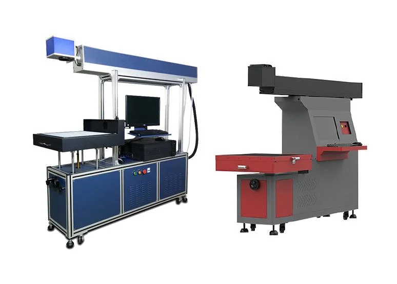 TXT 3D Dynamic Focus 800*800 CO2 Galvo Laser Marking Machine for Fabric Textile Leather Jeans